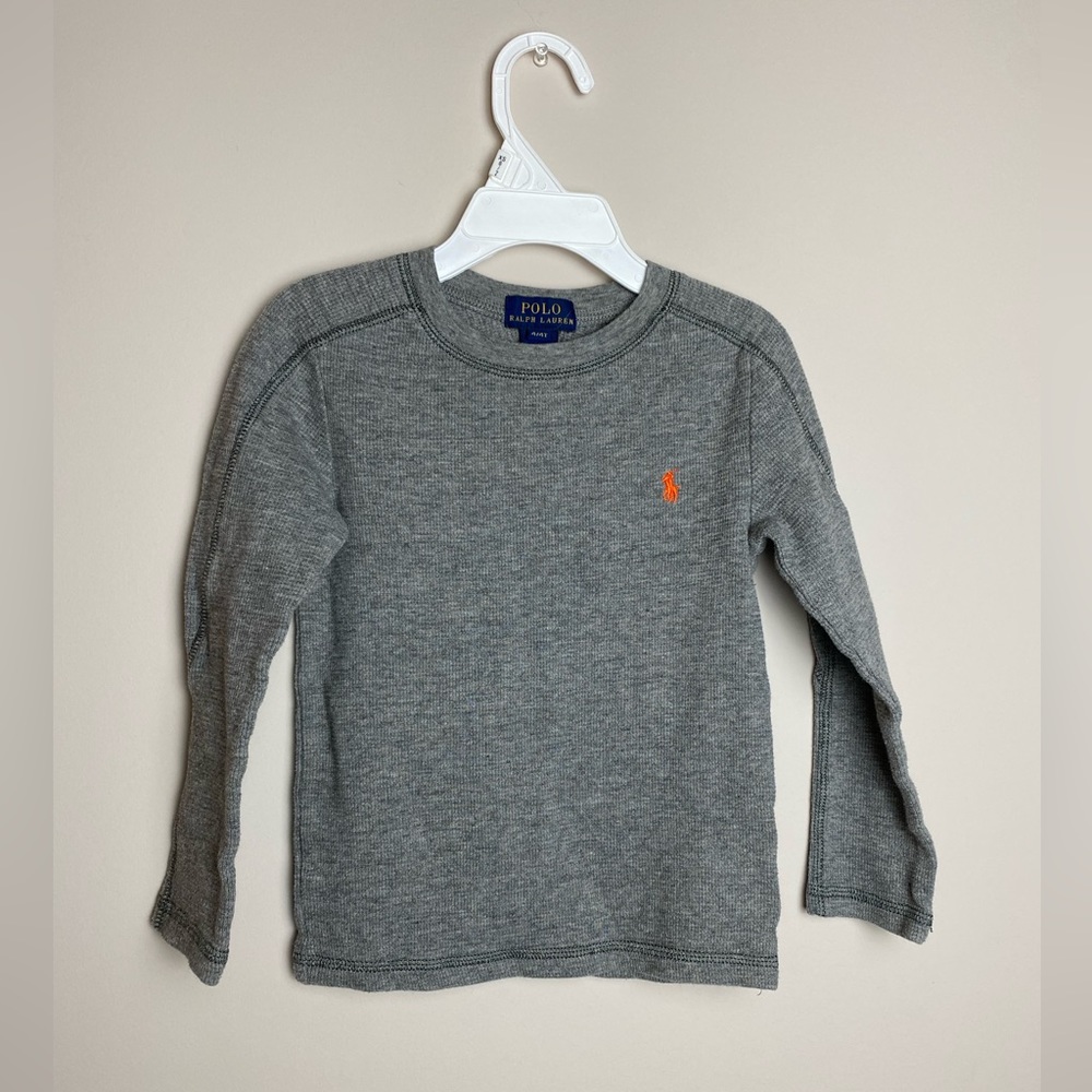 Ralph Lauren LS Boys Waffle Shirt